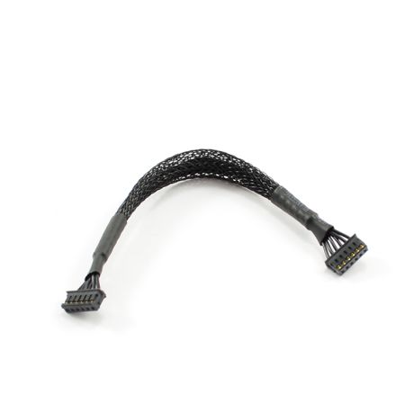Etronix Brushless Motor Sensor Wire W/Braid Sleeving 100mm (ET0395B)