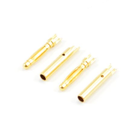 Etronix 2.0mm Gold Connectors (2Pr) (ET0609)