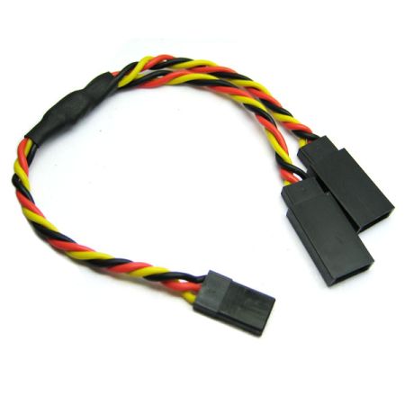 Etronix 15cm 22awg JR Twisted Y Extension Wire (ET0752)