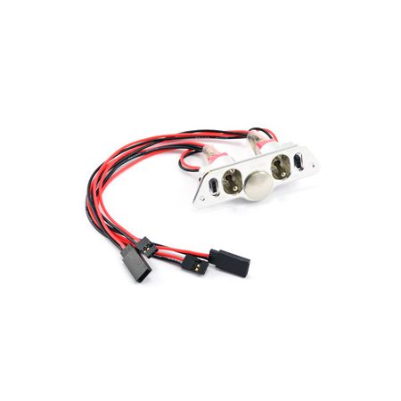 Etronix Dual Power Switch With Fuel Dot And JR (ET0770-4)