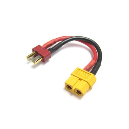 ETRONIX FEMALE XT-60 TO MALE DEAN PLUG CONNECTOR ADAPTOR