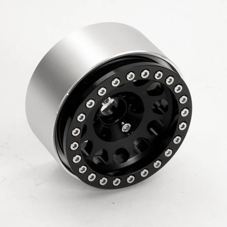 Fastrax Aluminium Beadlock Sixo 1.9" Wheels - Black (4Pc) (FAST0135BK) Fastrax Aluminium Beadlock Sixo 1.9" Wheels - Black (4Pc) (FAST0135BK)