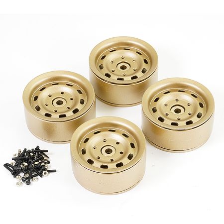 Fastrax Aluminum Beadlock Old Round Wheels - Bronze (FAST0143BZ)