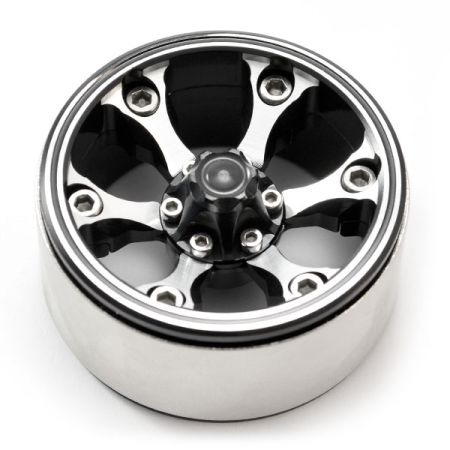 Fastrax 1.9" Heavy Duty 6-Spoke Alloy Beadlock Wheels (X2) (106G Each) (FAST0144)