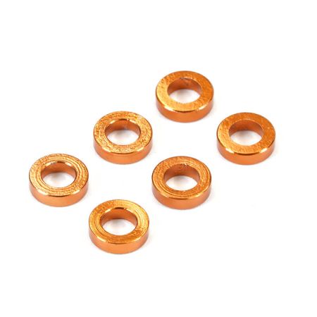Fastrax M3 Flat Washer Gold 1.5mm (6) (FAST142-3-G) Fastrax M3 Flat Washer Gold 1.5mm (6) (FAST142-3-G)