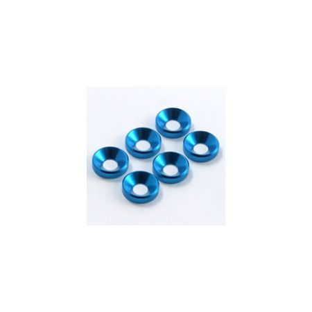 Fastrax M4 Shim Washer (6) Blue (FAST145)