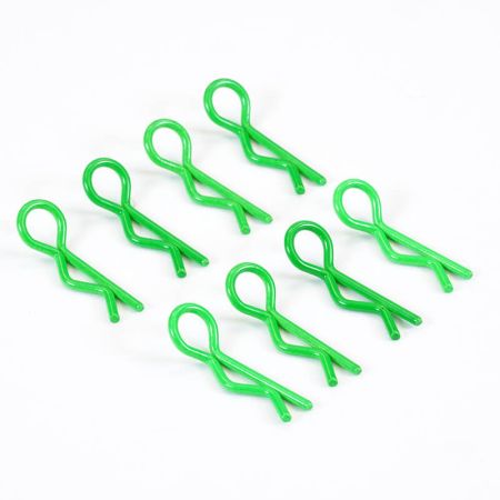 Fastrax Fluorescent Green Sm Clips (FAST212FG)