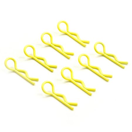 Fastrax Fluorescent Yellow Sm Clips (FAST212FY)