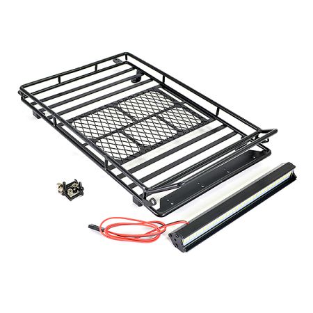 Fastrax Rooftop Luggage Rack W/Led Light Bar (230X143X25mm) (FAST2303)