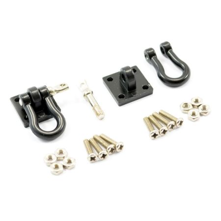 Fastrax Metal Bumper Shackles & Mounting Bracket 2Pcs