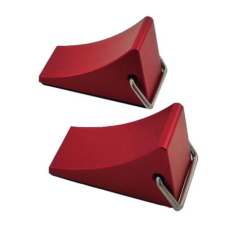 Fastrax Wheel Chock Set (2Pcs) - Red (FAST2381R)