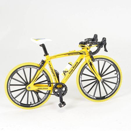 Fastrax Static Road Bike 20X12cm - Yellow (FAST2388Y)