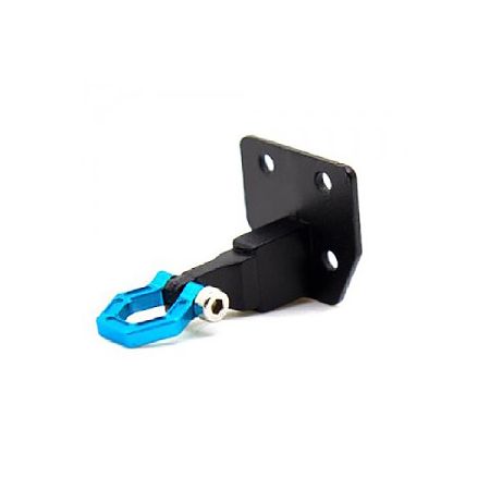 Fastrax Deluxe Aluminium Bumper Mount Plate & Shackle Blue (FAST2392B)