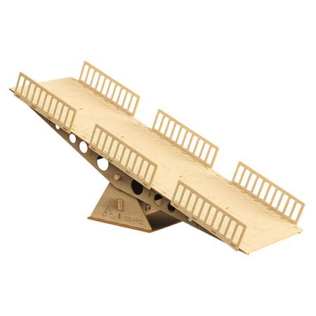 Fastrax Wood Board Climbing See/Saw 60X18.5X26.2Cm (FAST2399-03) Fastrax Wood Board Climbing See/Saw 60X18.5X26.2Cm (FAST2399-03)