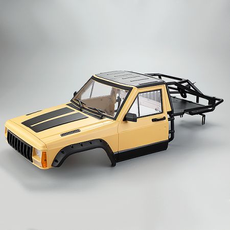 Fastrax 1:10th Rockee Pick-Up & Rear Cage Hardbody 313-324mm - Yellow (FAST2500Y) Fastrax 1:10th Rockee Pick-Up & Rear Cage Hardbody 313-324mm - Yellow (FAST2500Y)