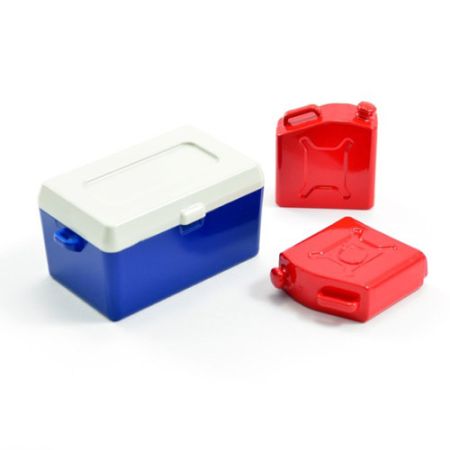 Fastrax Painted Ice Bucket & Fuel Cans (FAST299G)
