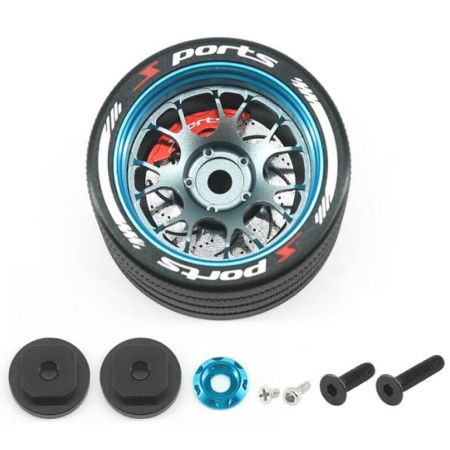 Fastrax Aluminium Steering Bbs Wheel - Sanwa, Futaba, Flysky (FAST422B)