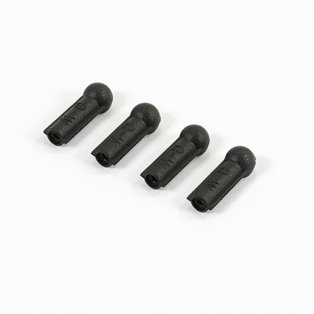 Fastrax Black Throttle Ballcups (4) (FAST43BK)