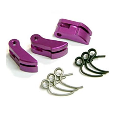 Fastrax Purple Heavy Aluminium Clutch Shoe (Inc 1.0 & 1.1mm Springs) (FAST900)