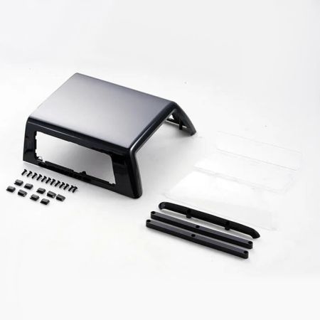 FMS FCX10 11001 Hopper Cover With Window (Black) (FMS-C3253)