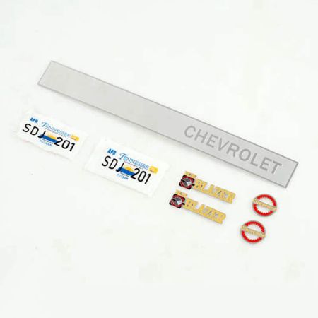 FMS FCX10 11001 Logo And License Plate (FMS-C3269)