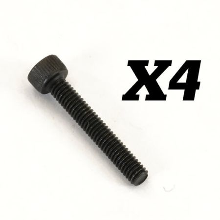 Fastrax Backplate SCrews For Fastrax Torque Starts M2.5 X 16mm (4) (FT02624-12)