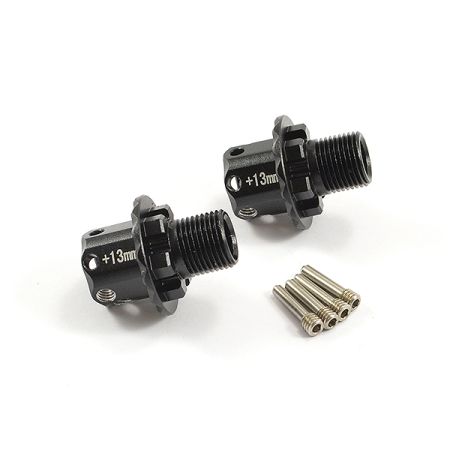 Fastrax Arrma Alu +13mm Hex Adaptors (Pr) - Kra/Sen/Typ (FTAR014BK) Fastrax Arrma Alu +13mm Hex Adaptors (Pr) - Kra/Sen/Typ (FTAR014BK)