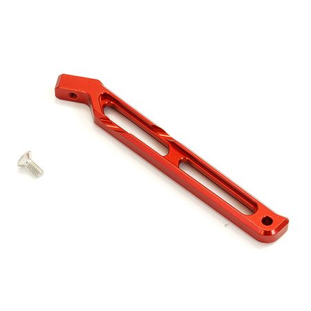 Fastrax Arrma Alu Rear Brace For 1/8 Kraton EXB 6S - Red (FTAR026R)