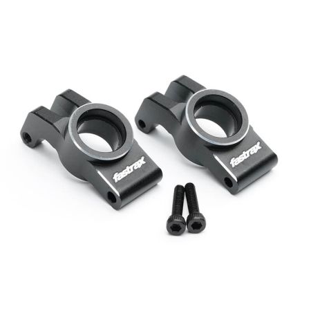 Fastrax Arrma Grom/Granite Aluminium Rear Hub Carrier (Pr) (FTAR055BK)