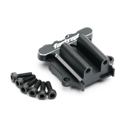 Fastrax Arrma Grom/Granite Aluminium Rear Gearbox Cover (FTAR057BK)