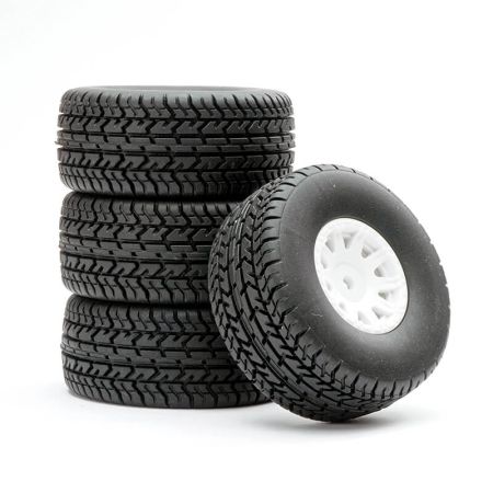 Fastrax Arrma Mojave Wheel/Tyre 1/18 Set (4Pc) (FTAR071W)