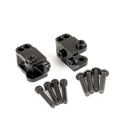 Fastrax Element Enduro Brass Lower Shock/Sus Mounts (Pr) (FTEL004BRB)