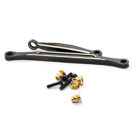 Fastrax Fcx24 Black Brass Steering Set (2Pc) (FTFMS001BRB)