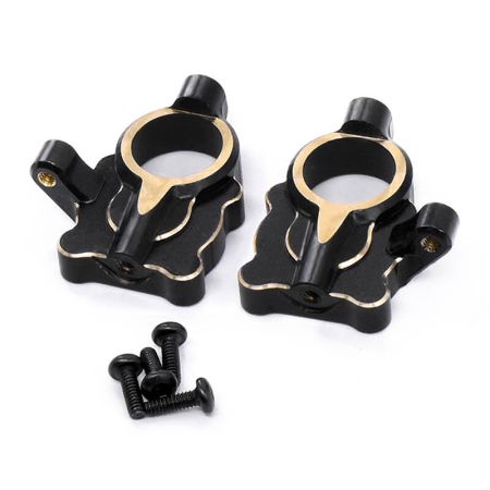 Fastrax Fcx24 Black Brass Steering Arm Housing (2Pc) (FTFMS005BRB) Fastrax Fcx24 Black Brass Steering Arm Housing (2Pc) (FTFMS005BRB)