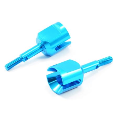 Fastrax Tamiya TT02 Aluminium Wheel Axle (Pr)