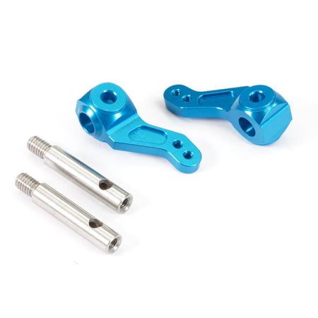 Fastrax Tamiya CW-01 Aluminium Steering Blocks & Axles (Pr) (FTTA120B)