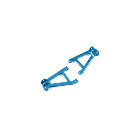 Fastrax TRX Blue Aluminium Front Lower Arms Fits Mini Slash (FTTX280)