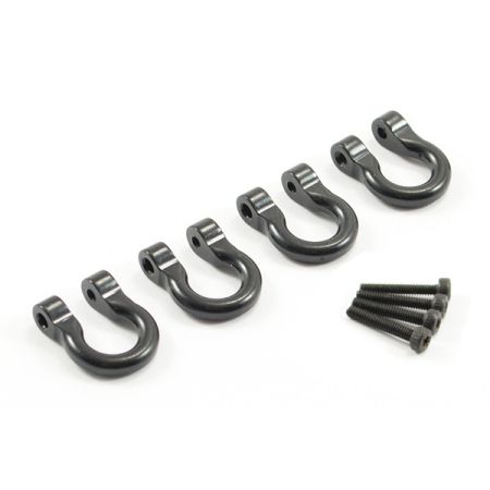 Fastrax TRX-4 Aluminium Shackles (4) (FTTX301BK)