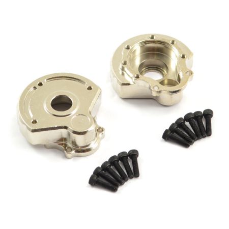 Fastrax TRX-4 Heavy Duty Brass Steering Gear Cover (2) (FTTX303BR)