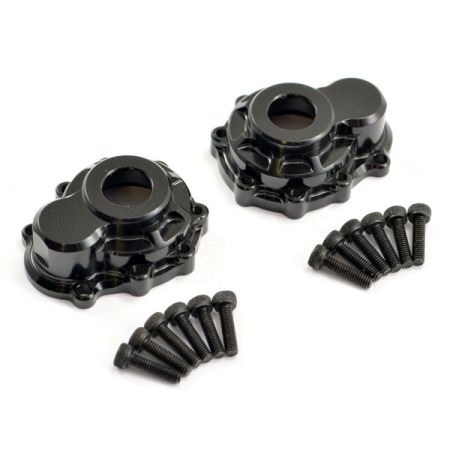 Fastrax TRX-4 Aluminium Portal Drive Housing Outer F/R (2) (FTTX304BK)
