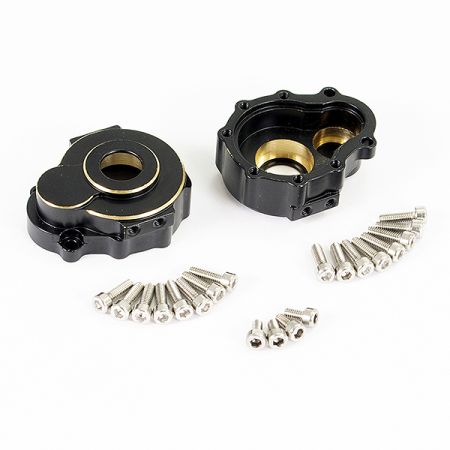 Fastrax TRX-4 Brass Bk Portal Drive Housing Outer F/R (2) (FTTX304BRB)