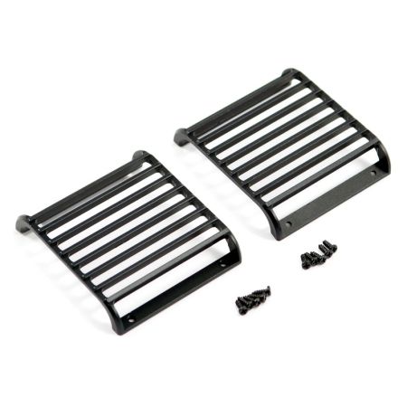 Fastrax TRX-4 Alloy Headlight Guards (2Pc) (FTTX327BK)
