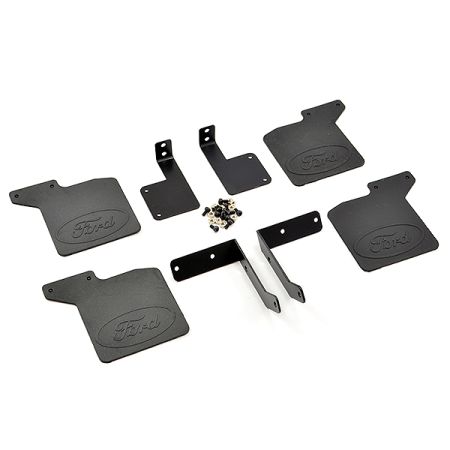 Fastrax TRX-4 Rubber Mudflaps & Alloy Mounts For Bronco (FTTX342)