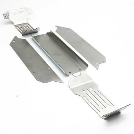 Fastrax Maxx Stainless Steel Chassis Armor Skid Plate Kit (FTTX410) Fastrax Maxx Stainless Steel Chassis Armor Skid Plate Kit (FTTX410)