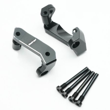 Fastrax Mini Maxx 7075 Aluminium Front C-Hub Uprights (Pr) (FTTX506BK)