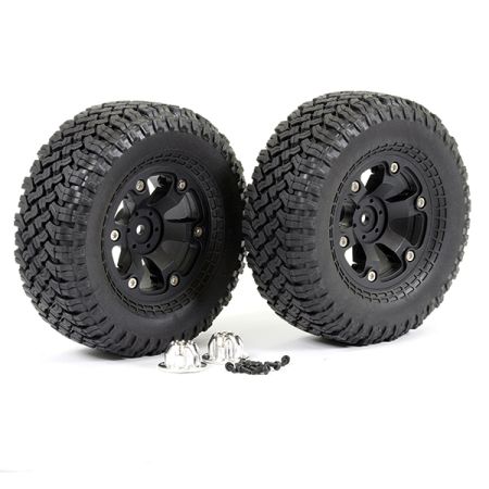 FTX Outback 3 Complete Mounted Wheel & Tyre (Pr) 100mm (FTX10029)