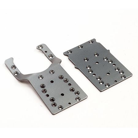 FTX Rokatan Front & Rear Alu Chassis Plates (FTX10132)