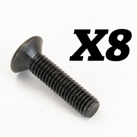 FTX Rokatan Flat Head Cross Screw M3X13 (FTX10195)