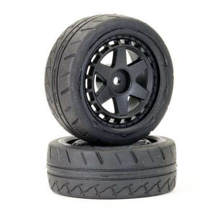 FTX Stinger Front 26Mm Rubber Wheel/Tyres (Pr) (FTX10570)