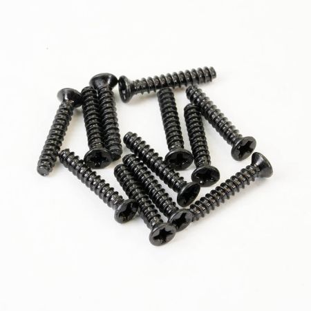 FTX Havok Flathead Self Tapping Screws 2 X 12mm (12Pc) (FTX10648)